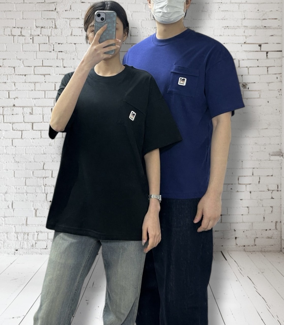 코닥 주머니마크 반팔-