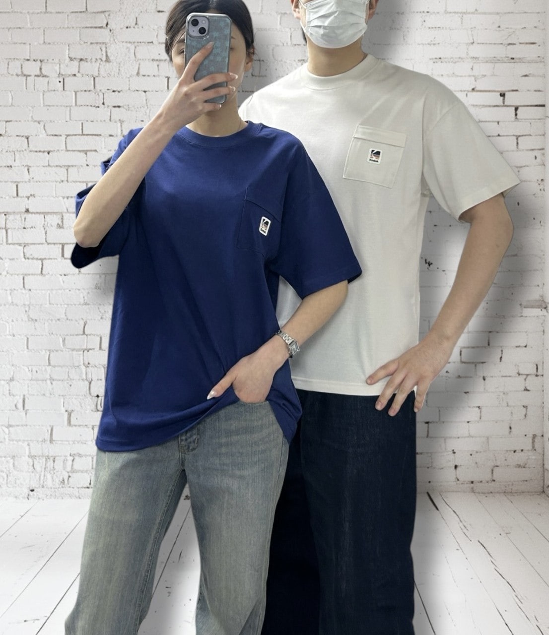 코닥 주머니마크 반팔-