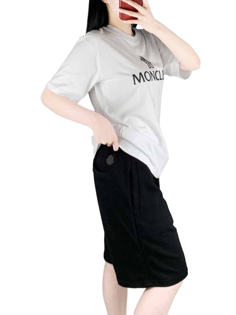 몽클 반팔 반바지 세트-