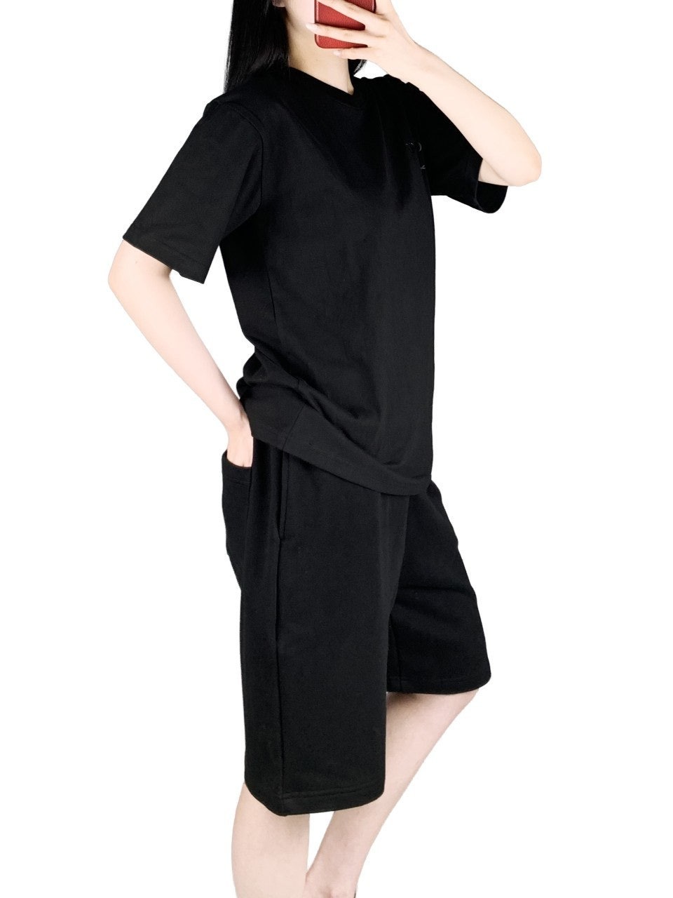 프라다 반팔 반바지 세트-