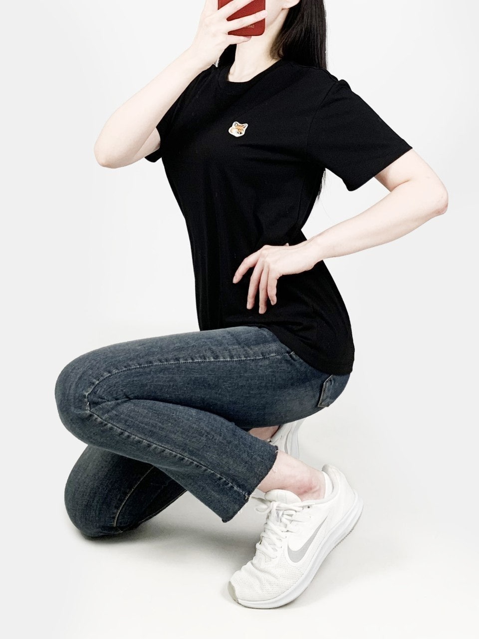 메종 40수 실켓 면 반팔-