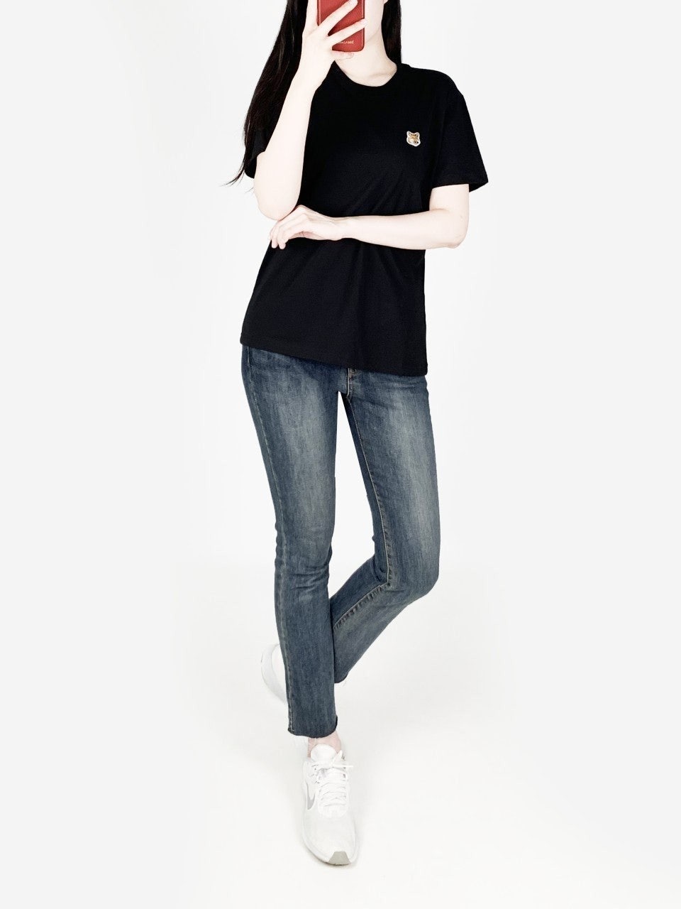 메종 40수 실켓 면 반팔-