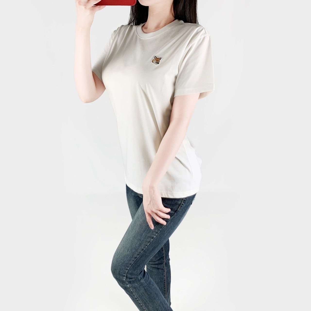 메종 40수 실켓 면 반팔-