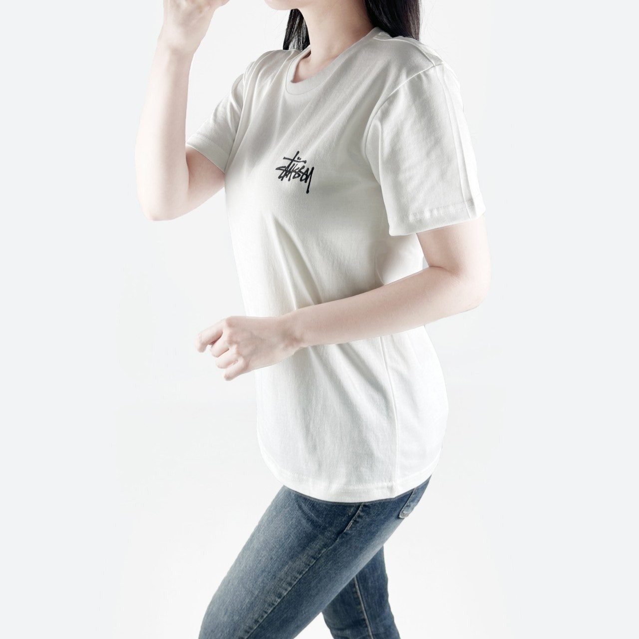 스투시 기본 오버핏 반팔-