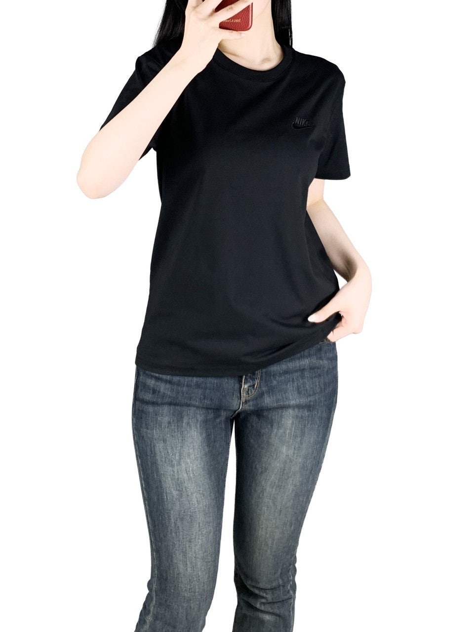 나키 빽로고 반팔-