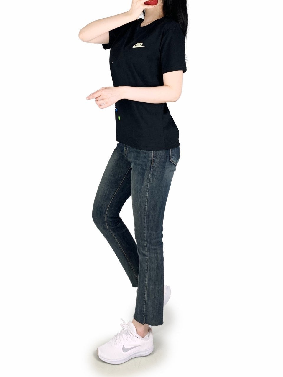 나키 페인팅 반팔-