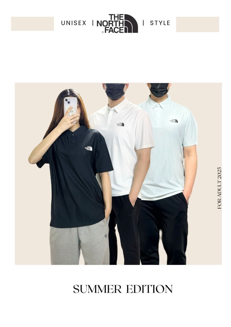 노스 쿨 카라 반팔-