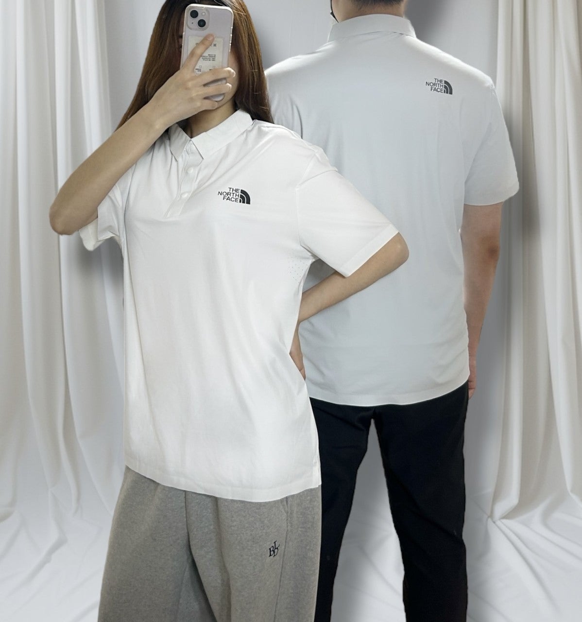 노스 쿨 카라 반팔-