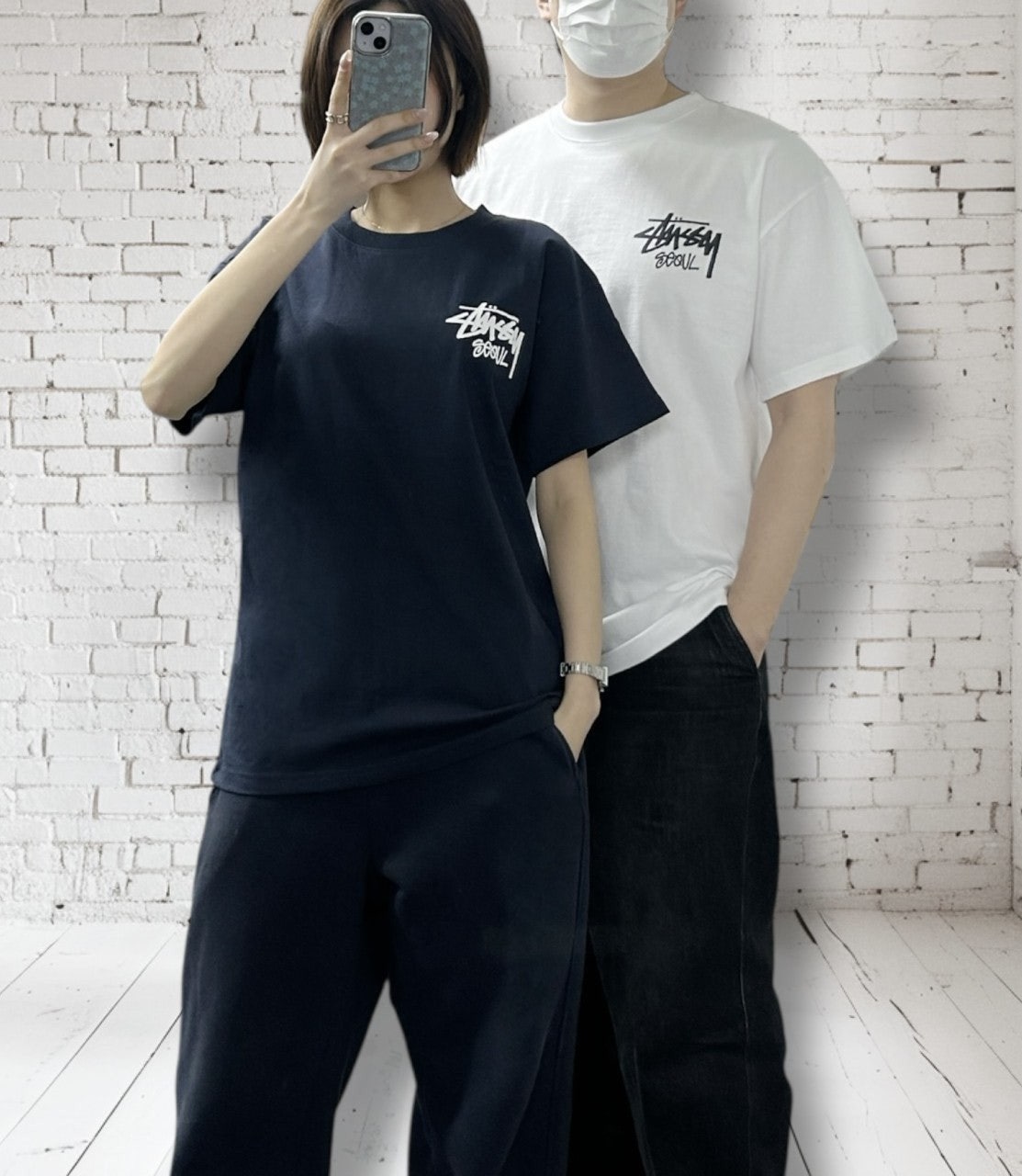 스투시 서울 반팔-