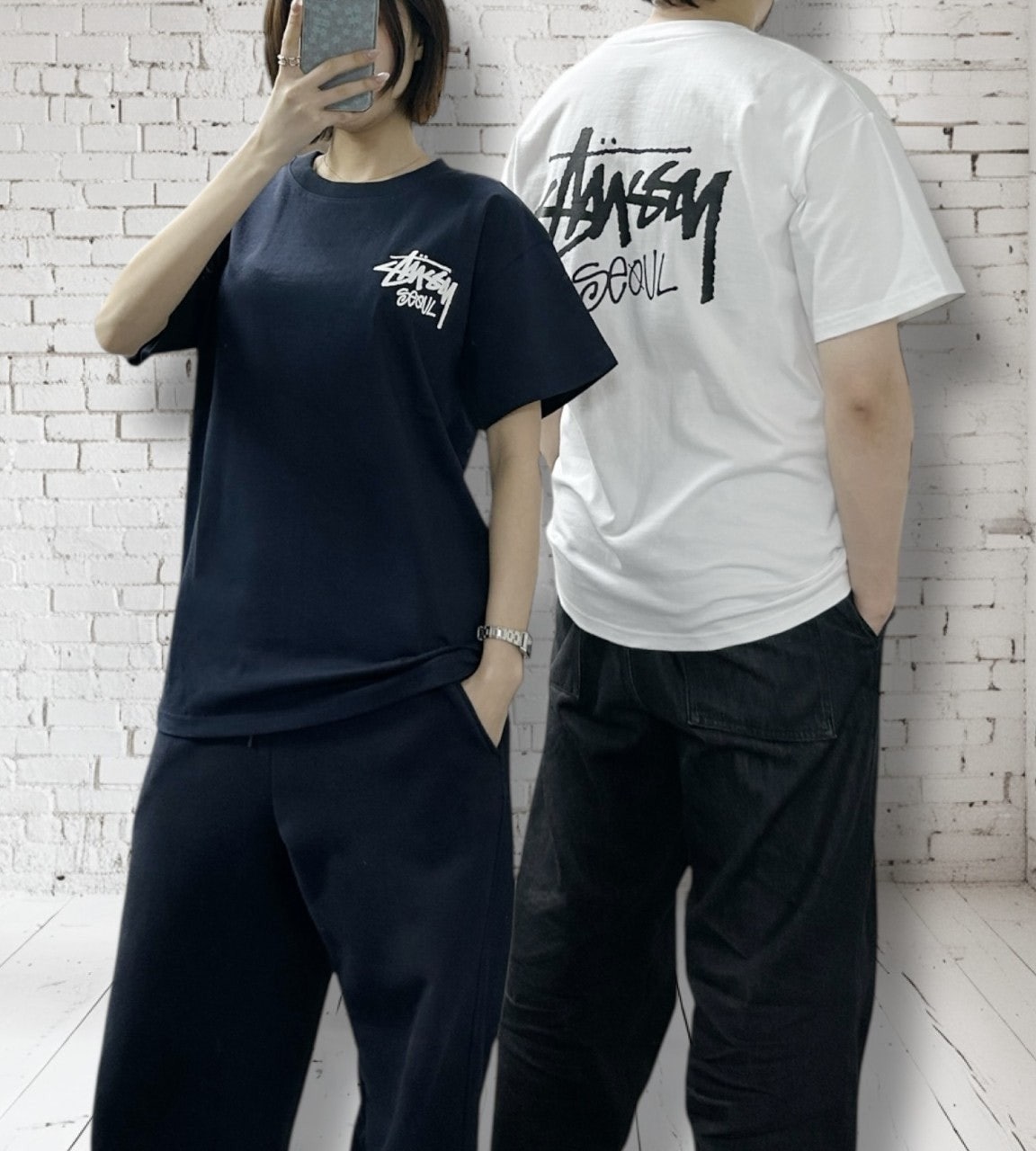 스투시 서울 반팔-