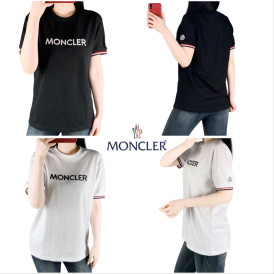 몽클 고주파 오버핏 반팔-