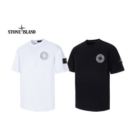 스톤 오버핏 CP면 반팔-