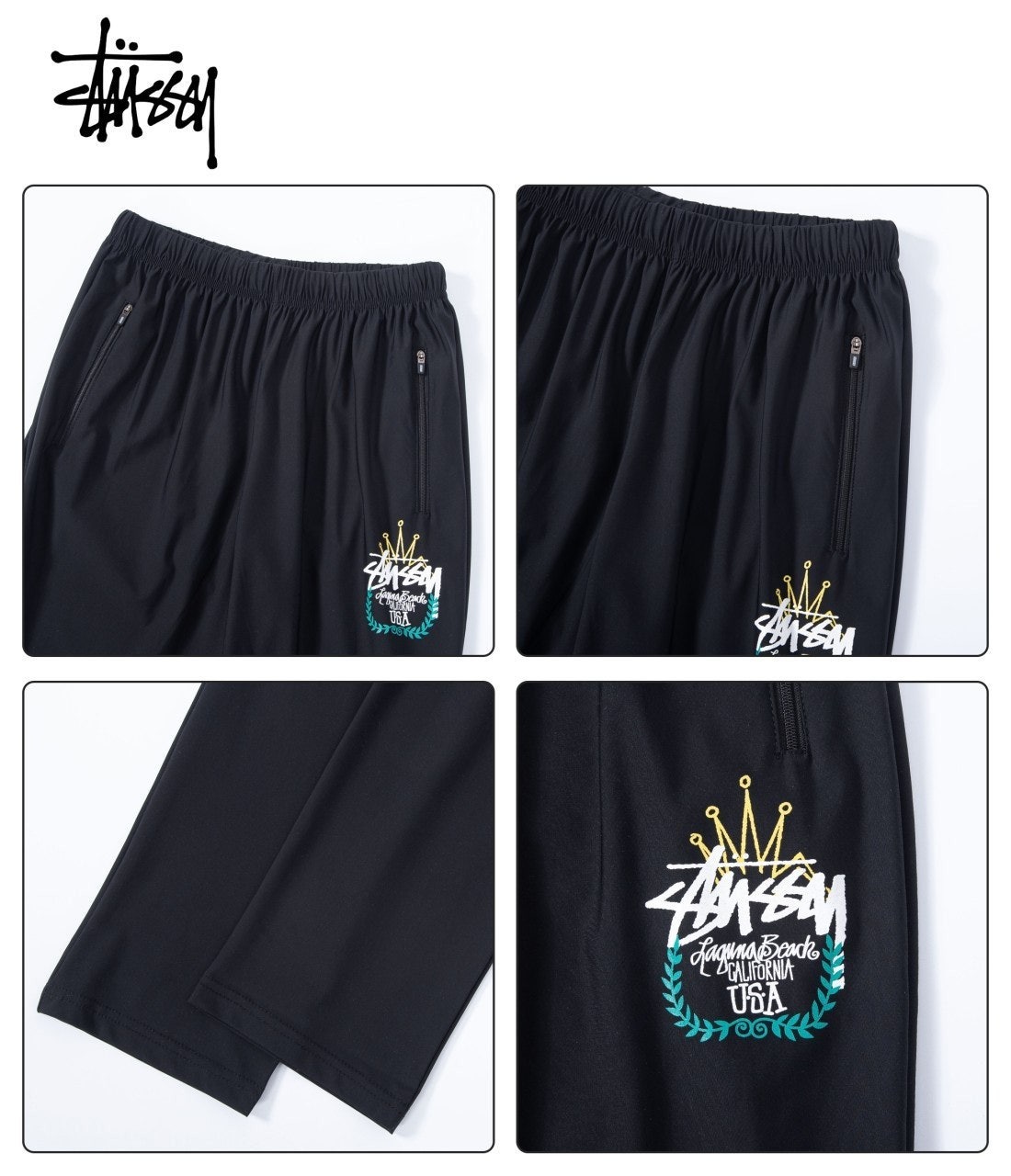 스투시 킹크라운 냉감 아이스 팬츠-