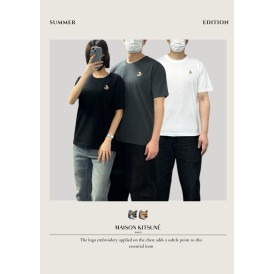 메종 드리밍 폭스 반팔-