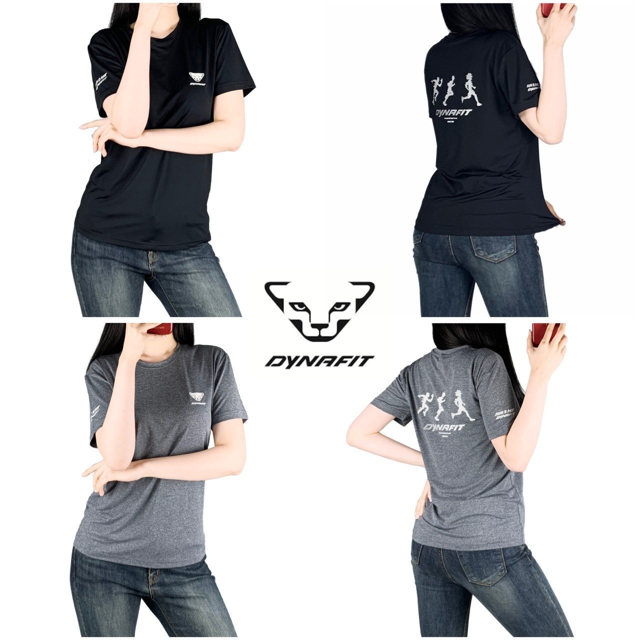 다핏 실리콘 나염 기능성 스판 반팔-