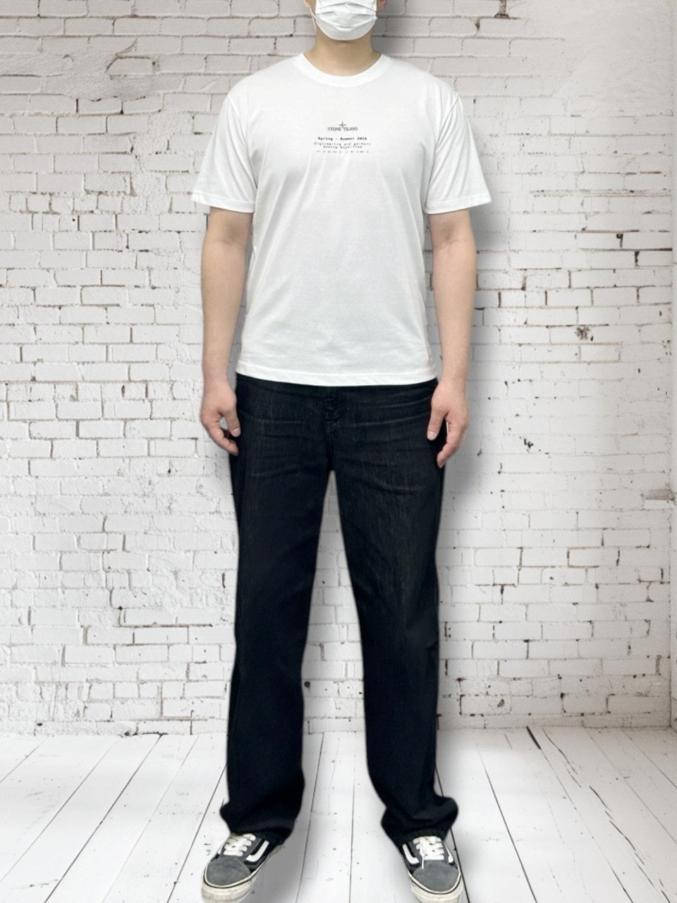 스톤 콤파스 반팔-