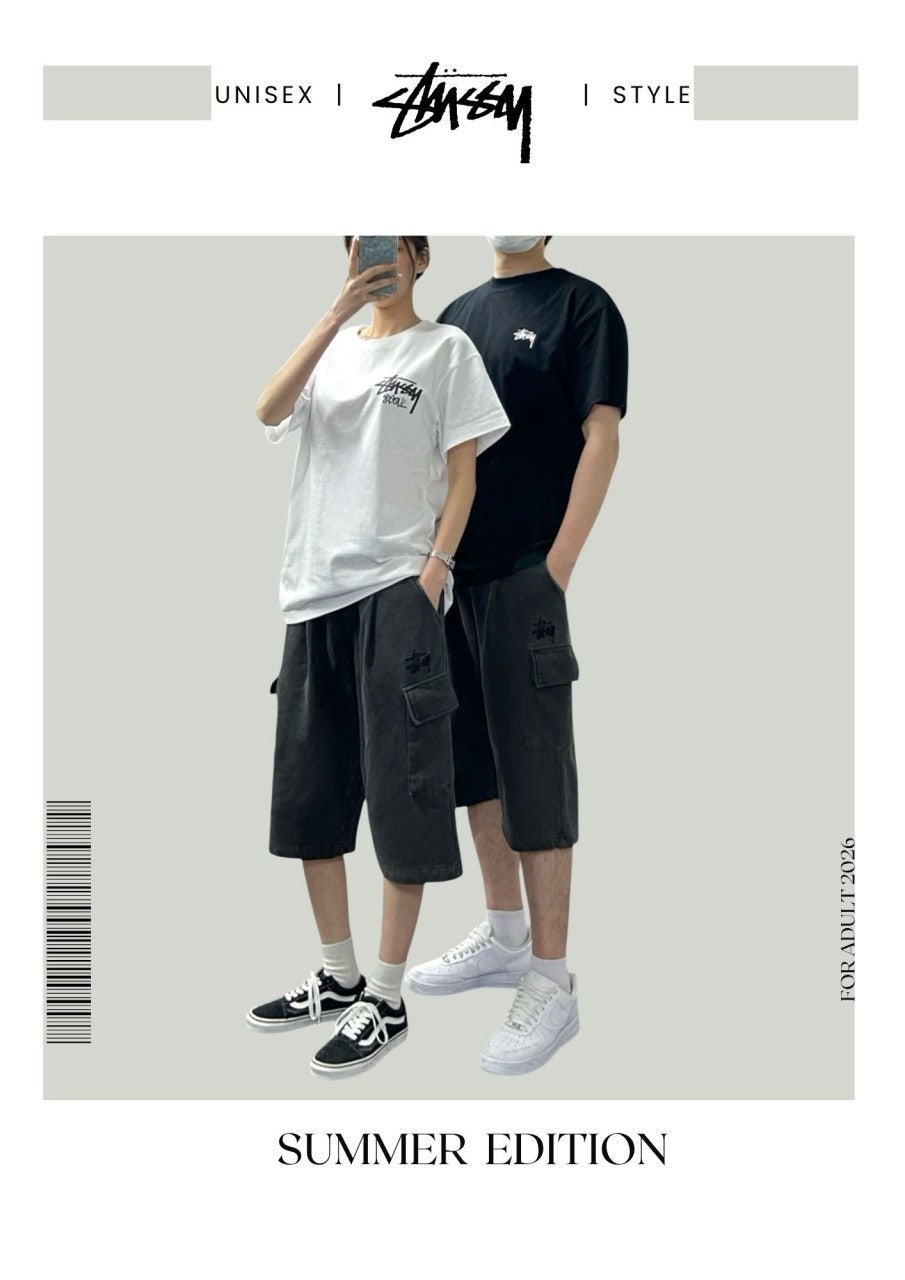 스투시 바이오 카고 바지-