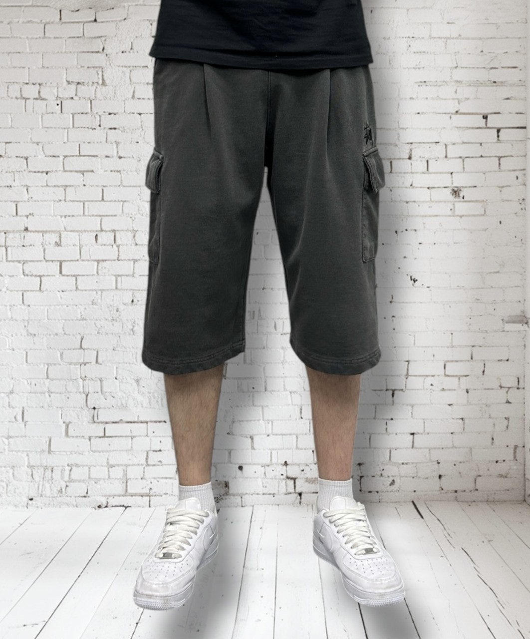 스투시 바이오 카고 바지-