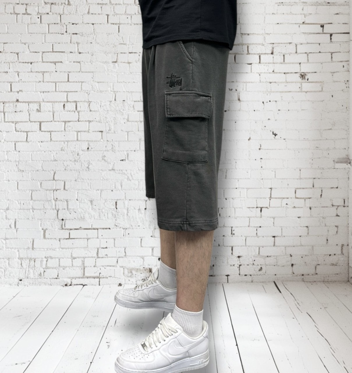 스투시 바이오 카고 바지-