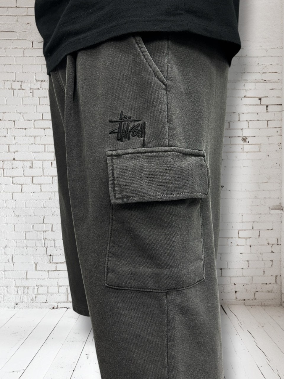 스투시 바이오 카고 바지-