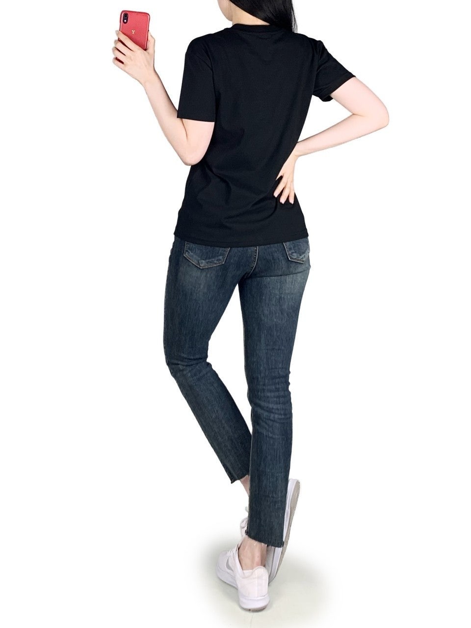 몽클 더블패치 반팔-