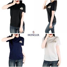 몽클 더블패치 반팔-