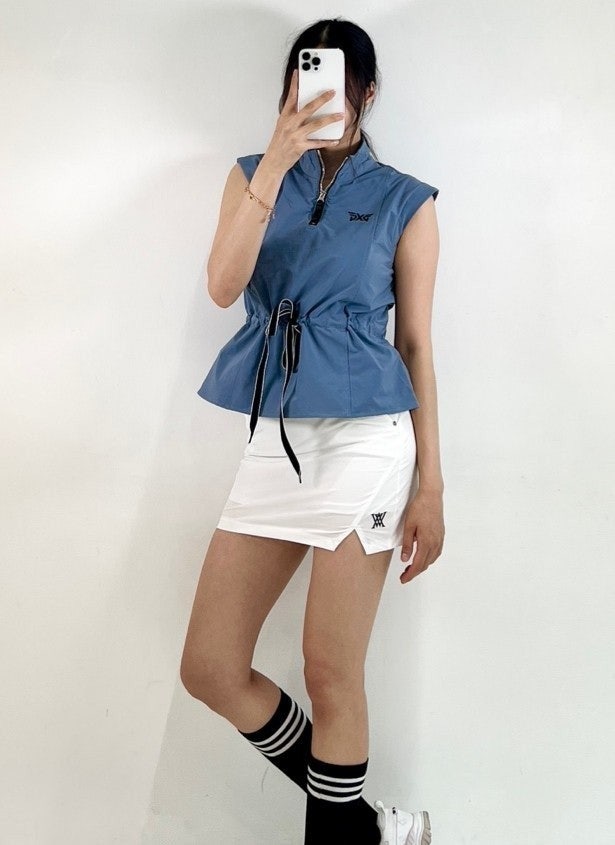 PX 리본 아노락 베스트