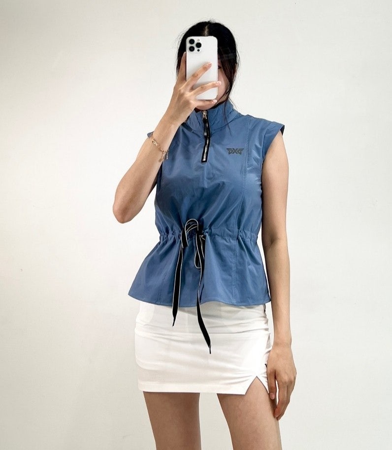 PX 리본 아노락 베스트