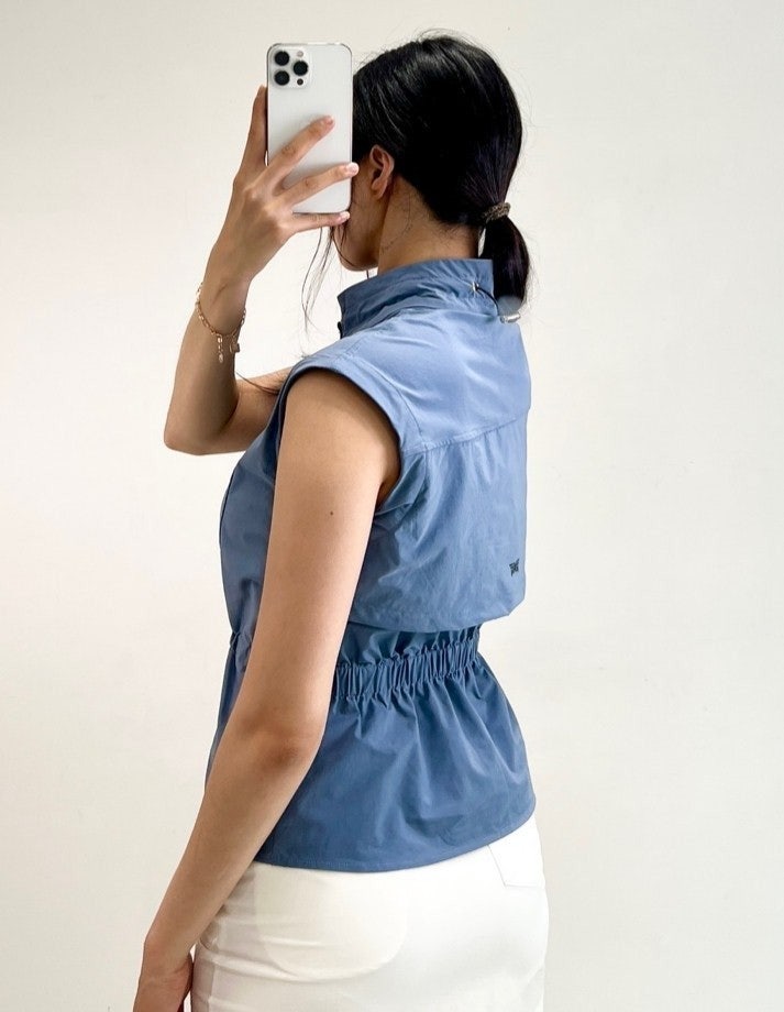 PX 리본 아노락 베스트