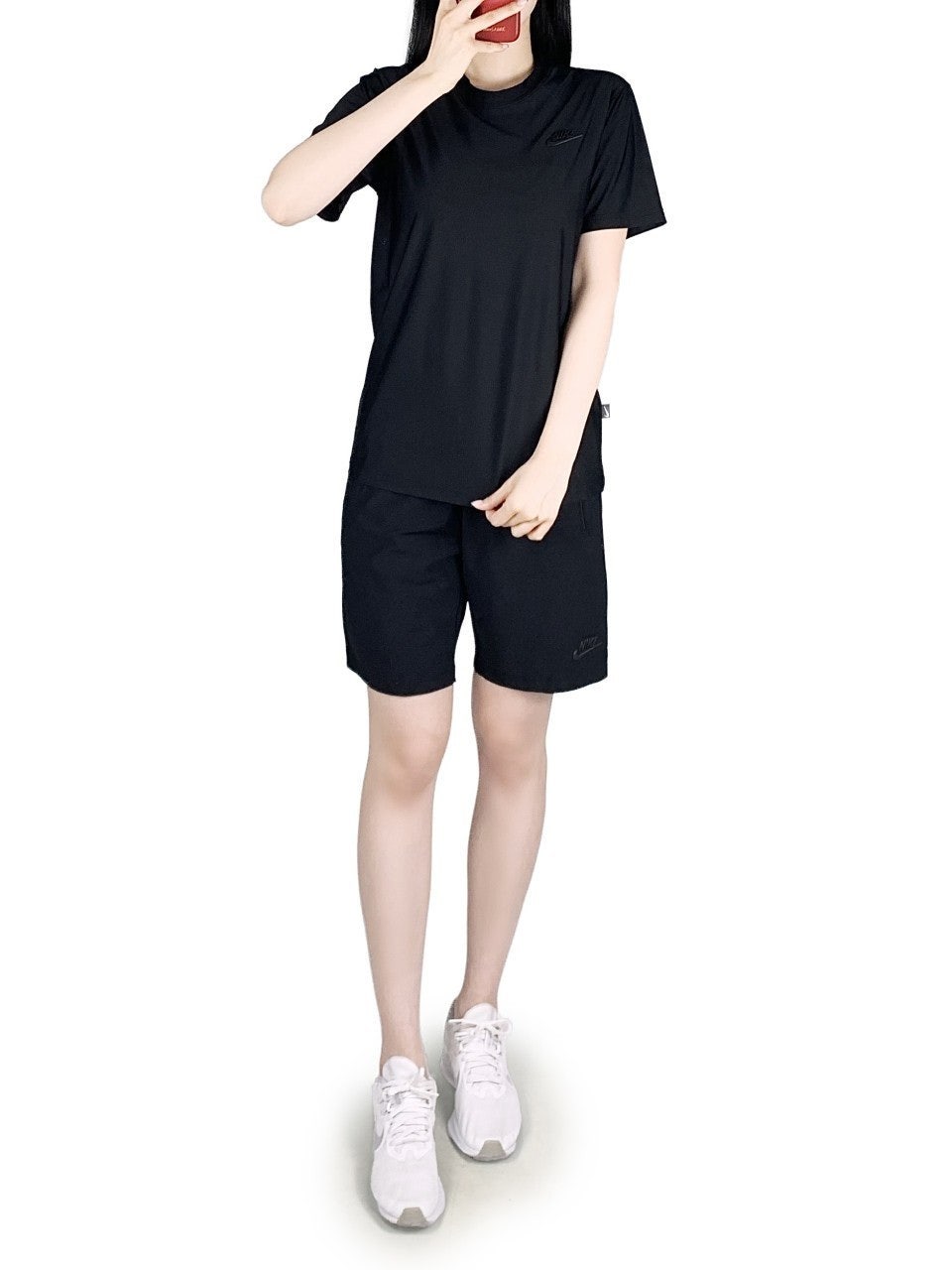 나키 아이스 반팔 반바지 세트-