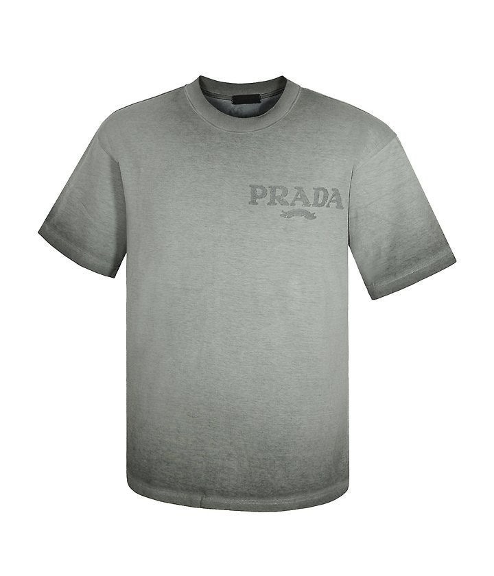 프라다 빈티지워싱 레이저각인 티셔츠