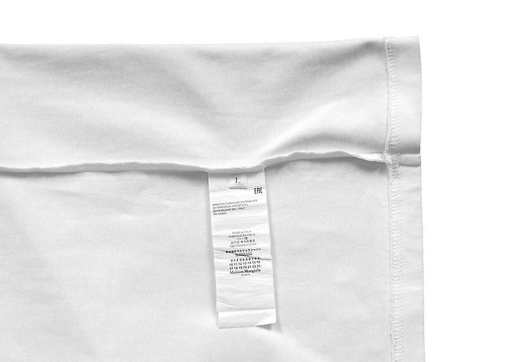 메종 더티워싱 넘버링 자수 라운드 오버핏