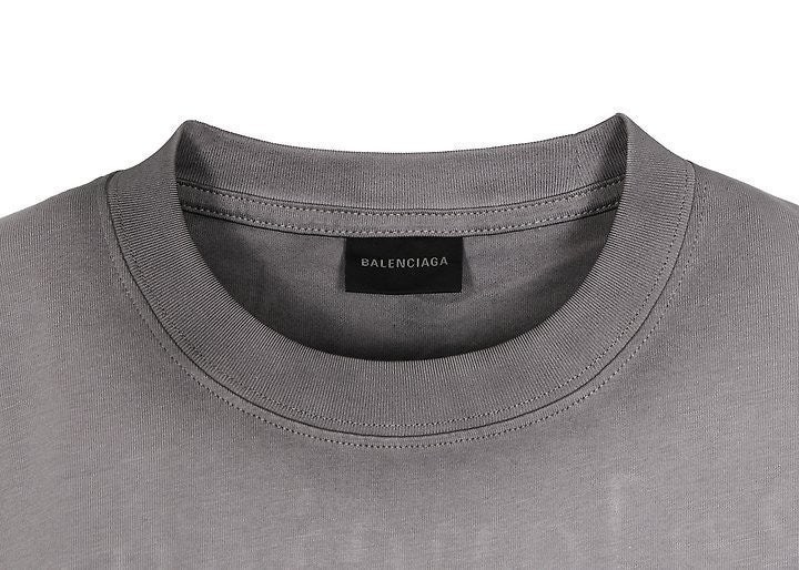 발렌 더티워싱 웨이브로고 자수 오버핏