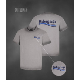 발렌 더티워싱 웨이브로고 자수 오버핏