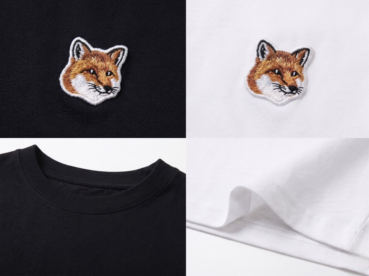 메종 폭스 기본 반팔-