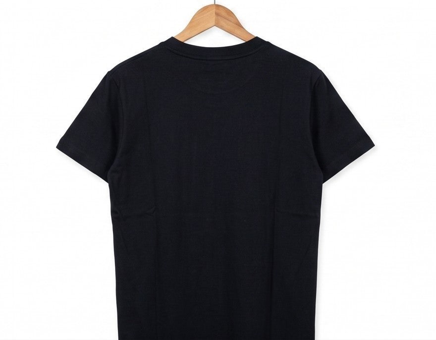 몽클 레터링 로고 프린트 반팔-