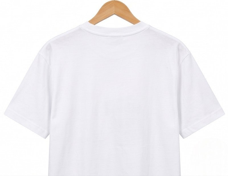 몽클 더블 레이어드 로고 반팔-