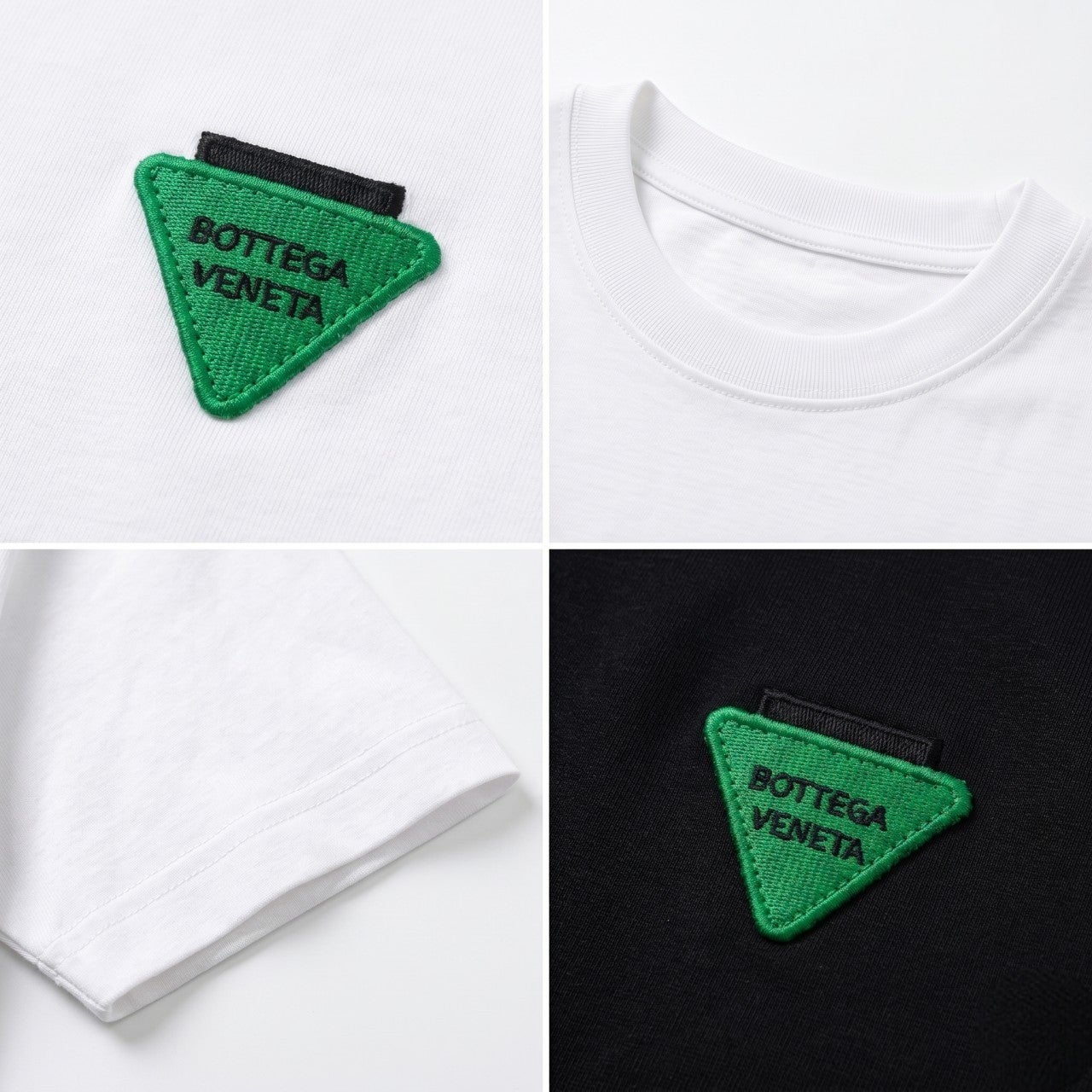 보테가 트라이앵글 패치 반팔-