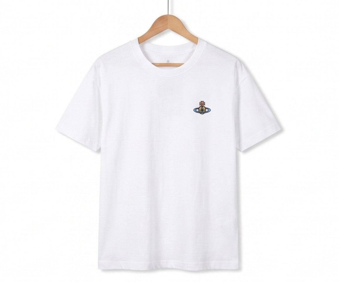 비비안 오브 자수로고 반팔-