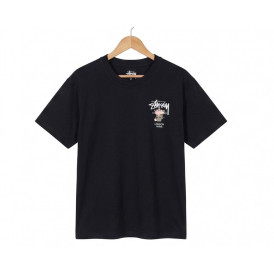 스투시 힙합 짱구 월드투어 반팔-