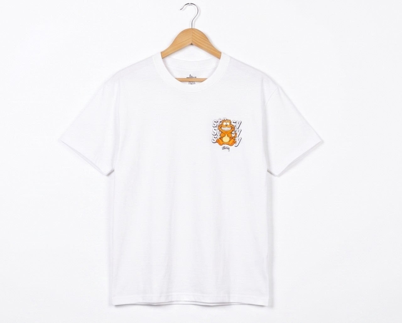 스투시 가필드 그래픽 반팔-