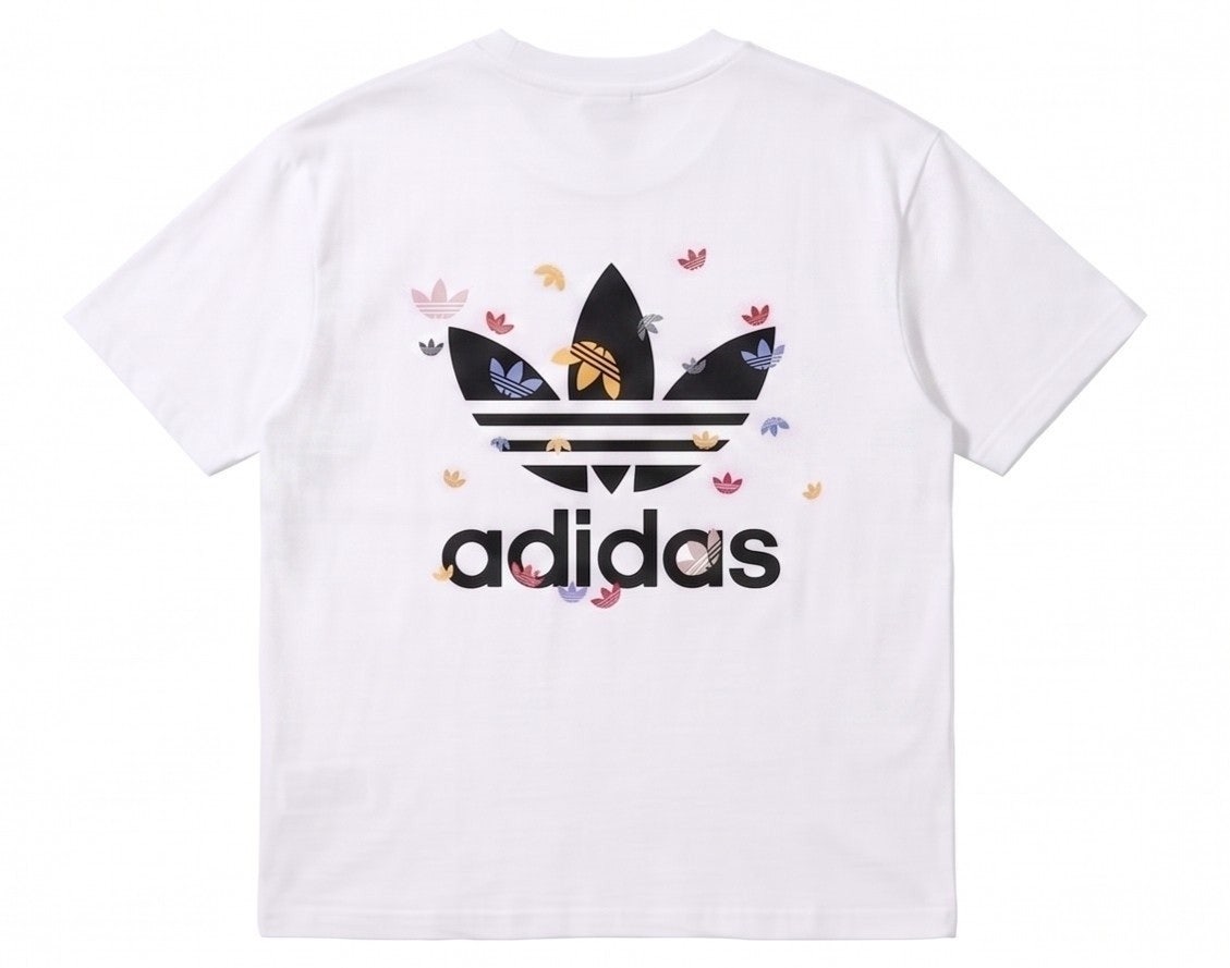 아디 멀티 트레포일 로고 반팔-