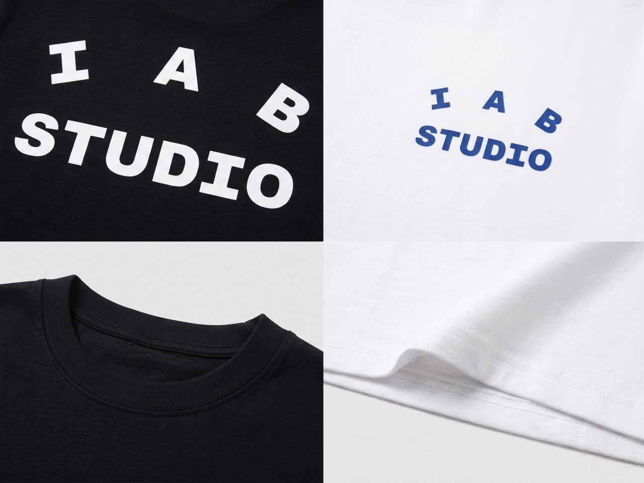 아이앱 스튜디오 베이직 로고 반팔-