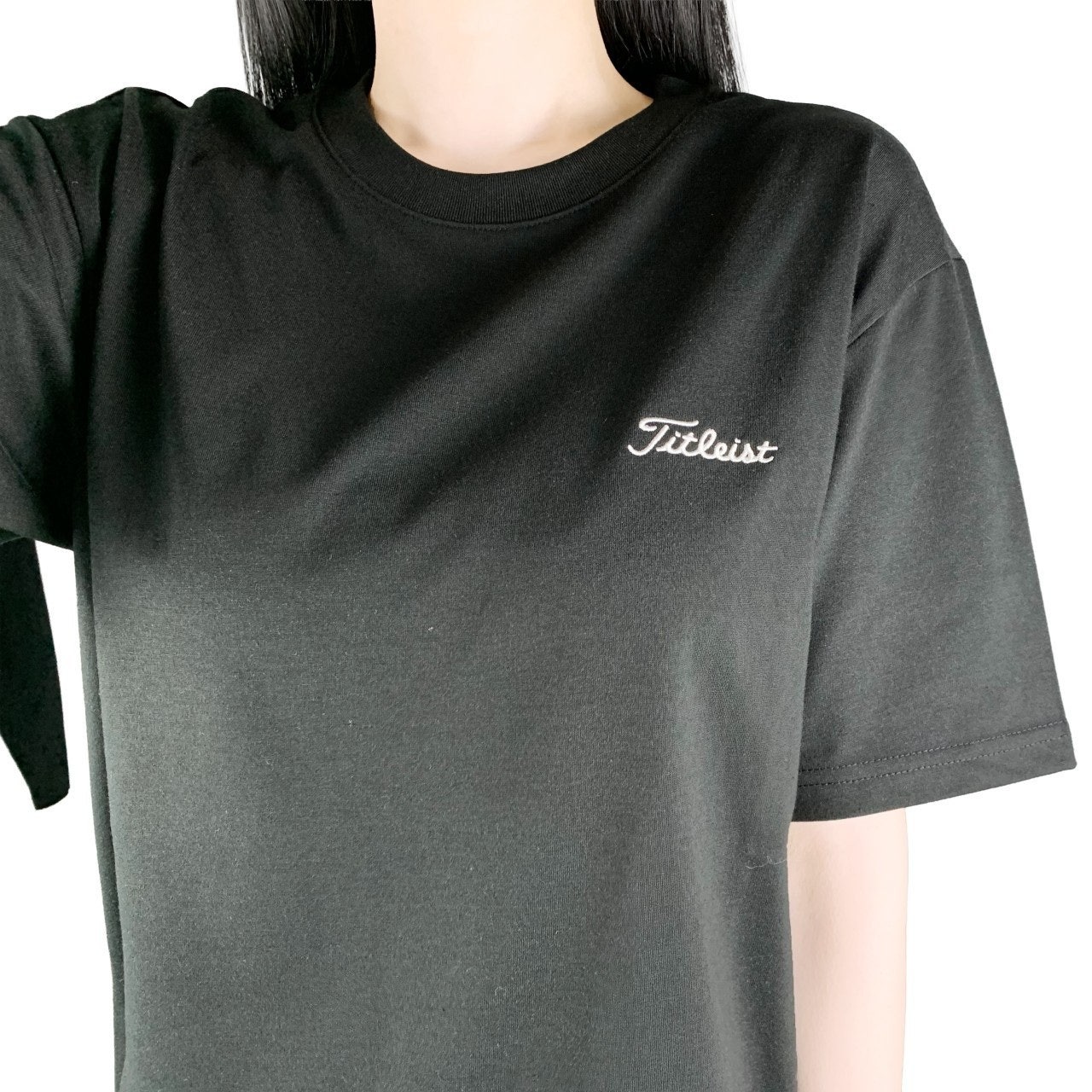 타이틀 빅로고 면 반팔-