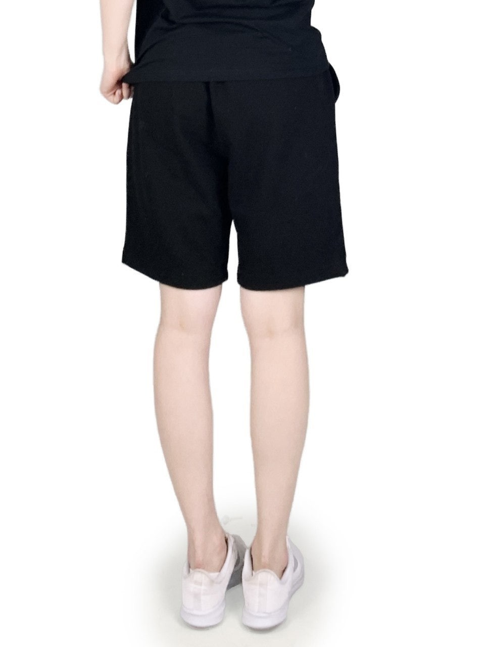 프라다 삼각로고 코튼 반바지-