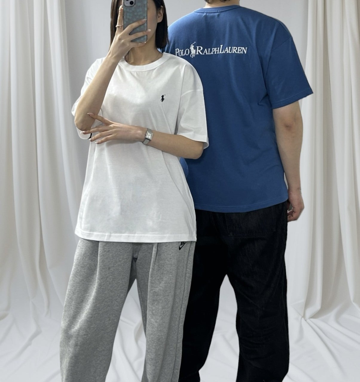 폴로 랍빠 자수 반팔-