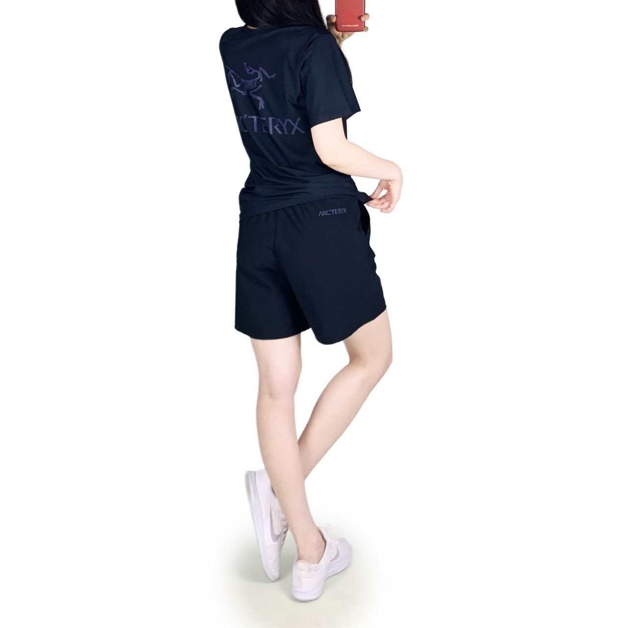 아크 쿨 반팔 반바지 세트-