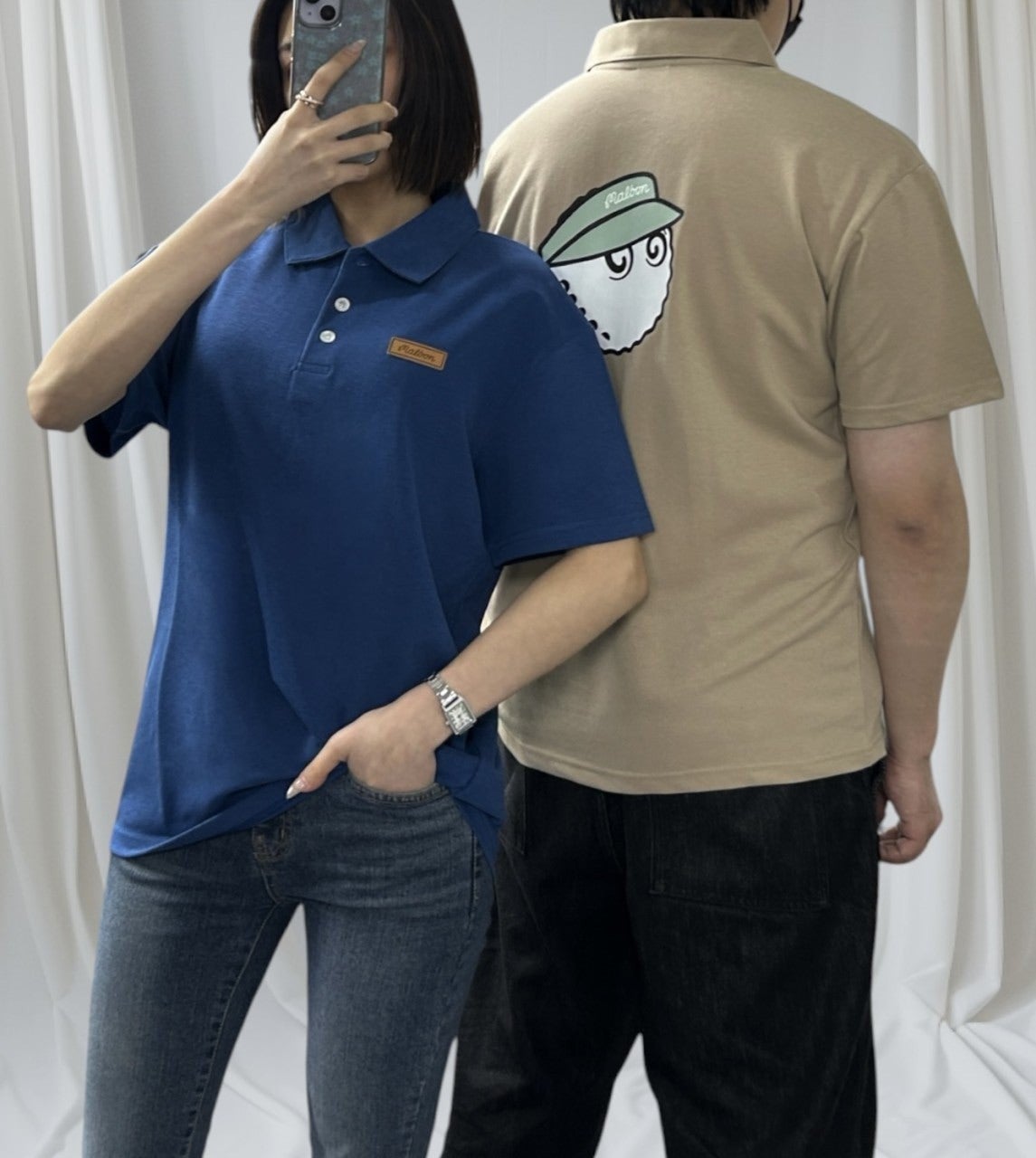 말본 PK 카라 반팔-