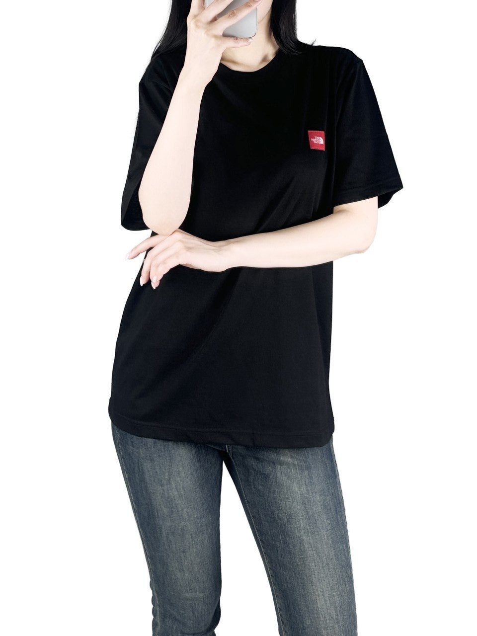 노스 기본 면 반팔-