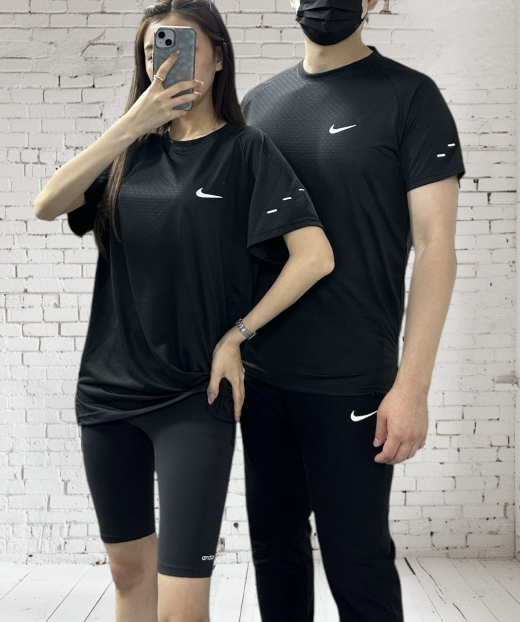 나키 메쉬 반팔-